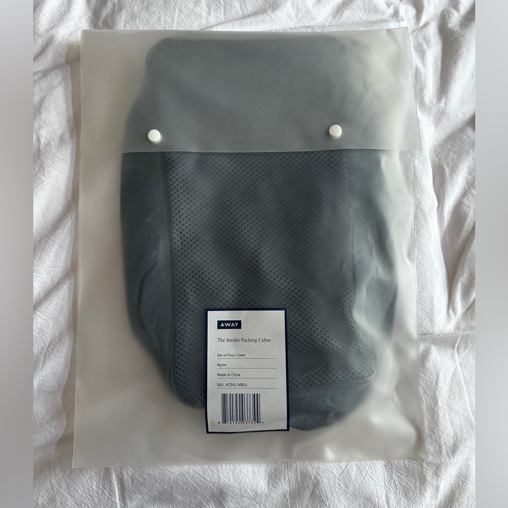 Away Insider Packing Cubes Blue